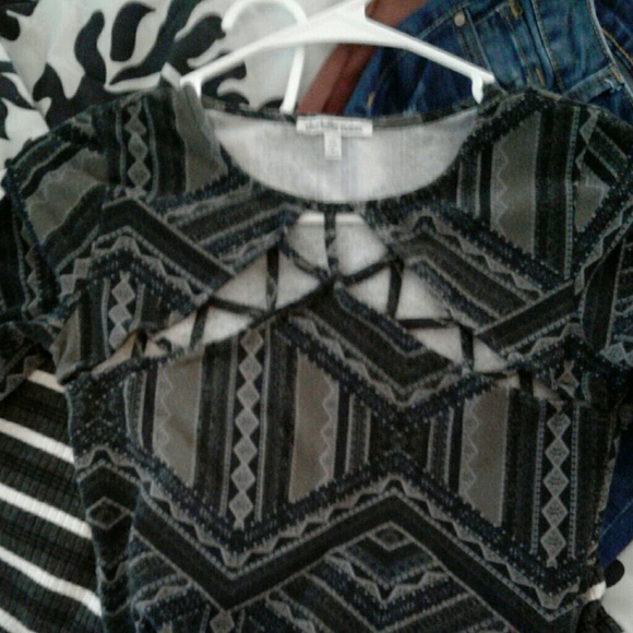 Long sleeve dark green dress - Picture 3 of 3